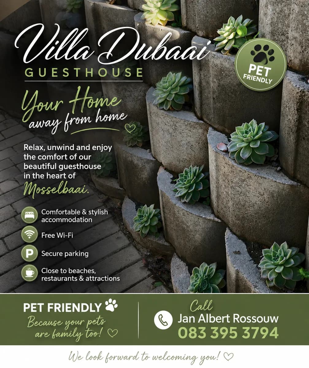 Villa Dubaai — Mossel Bay, SO cover photo